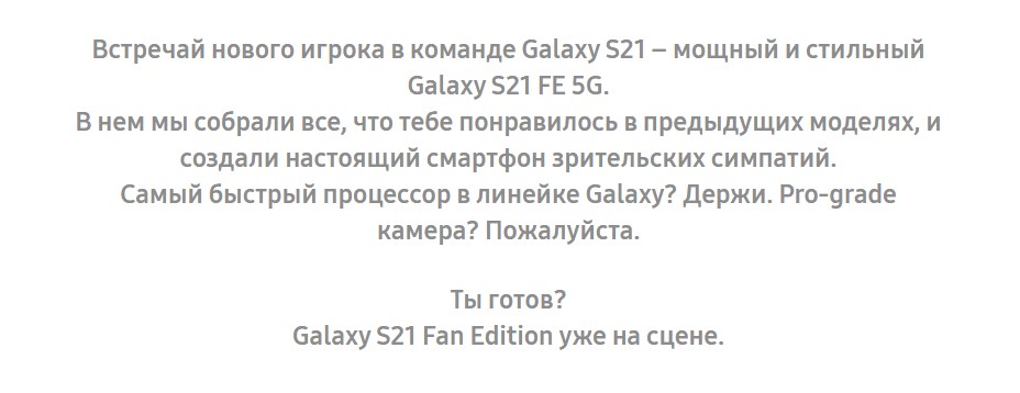 Samsung Galaxy S21 FE в Екатеринбурге Samsung Galaxy S21 FE